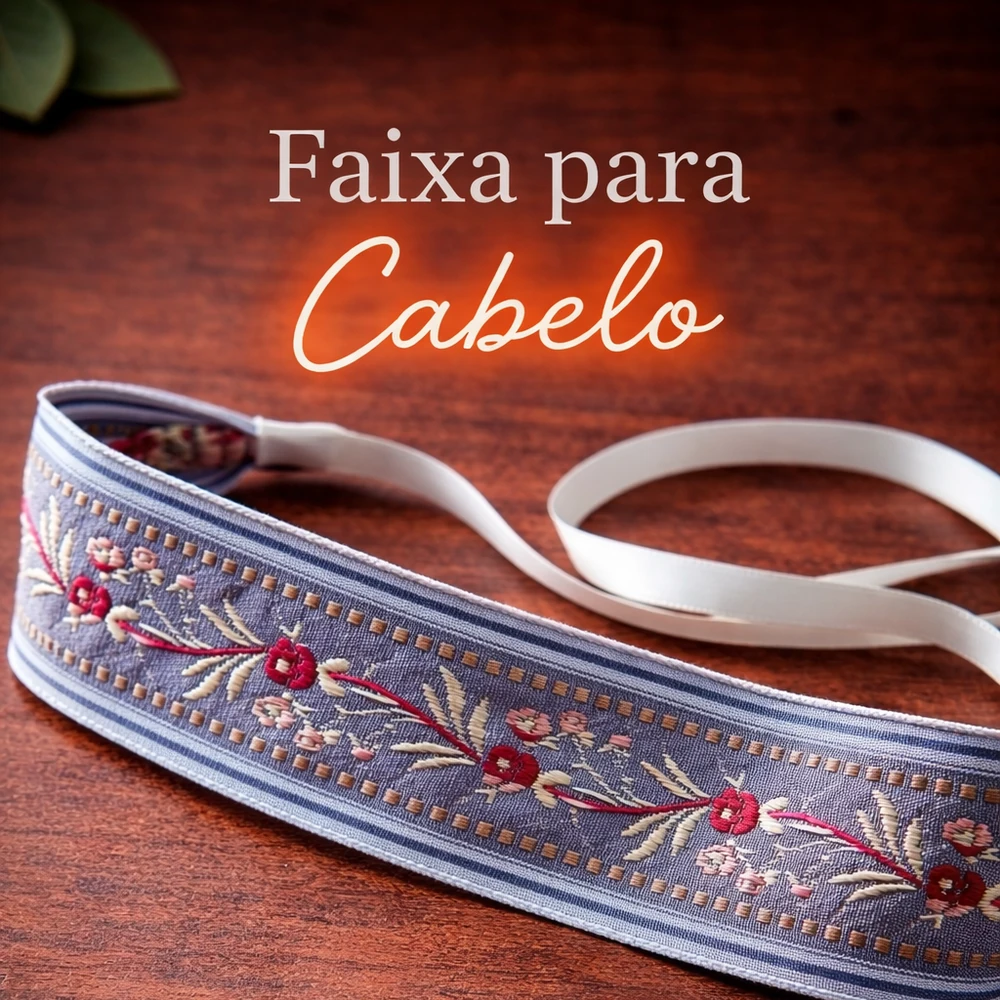 Faixa para cabelo azul - Encanto Astral