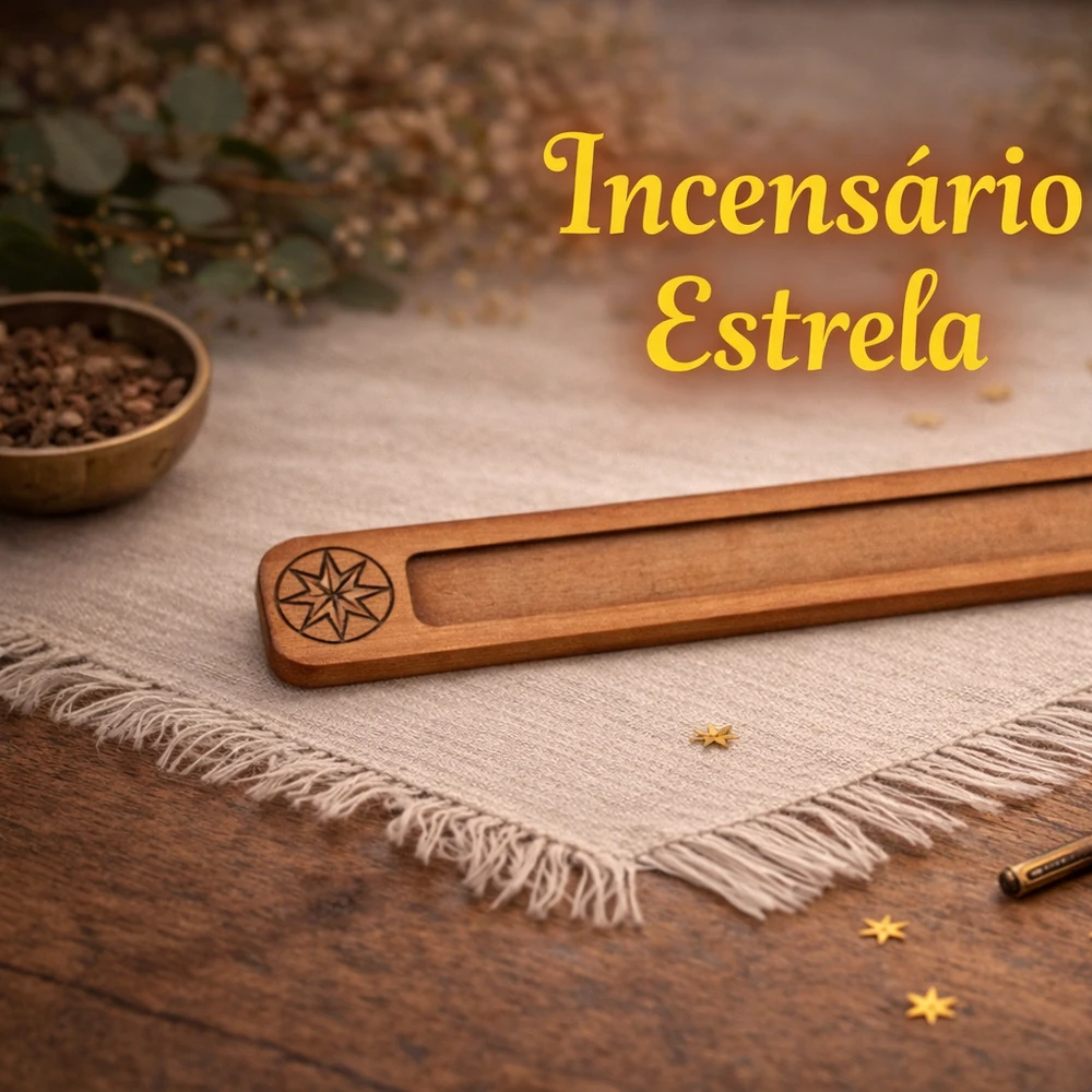 Incensário estrela - Encanto Astral