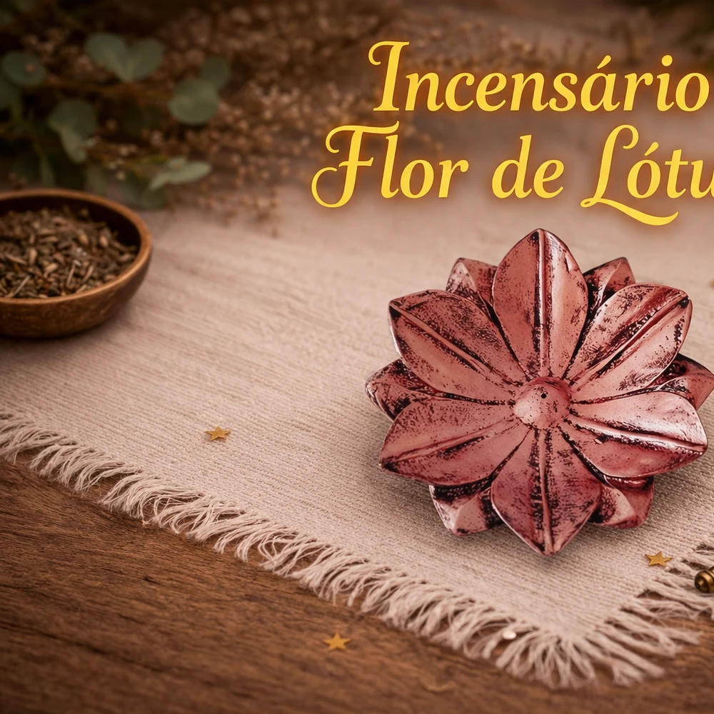 Incensário Flor de Lotus - Encanto Astral