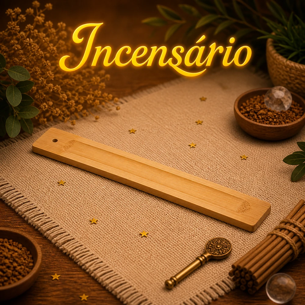 Incensário Bambu - Encanto Astral
